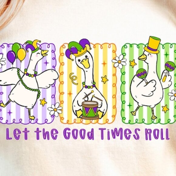 Funny Unisex Tee, Let The Good Times Roll Shirt - Picture 2 of 4